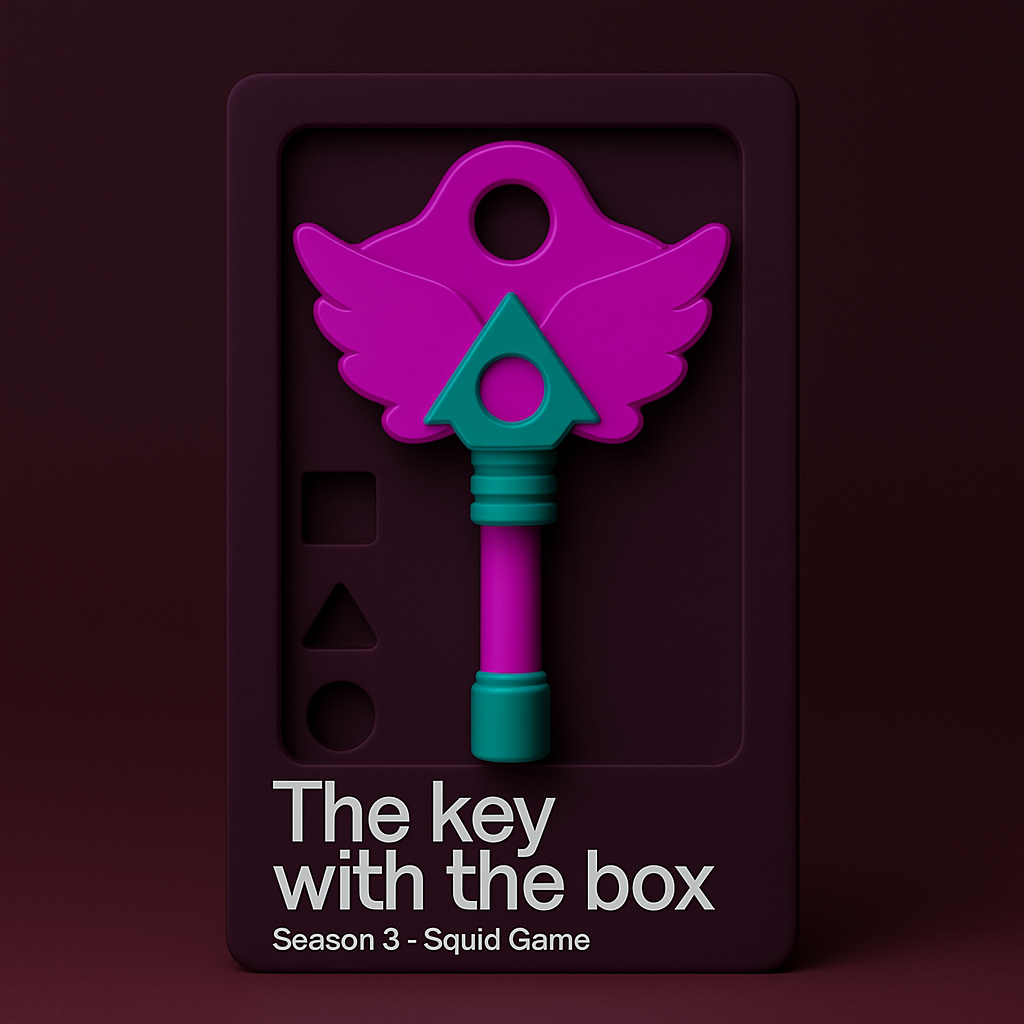 Knife & Key Necklace Hide and Seek Edition
