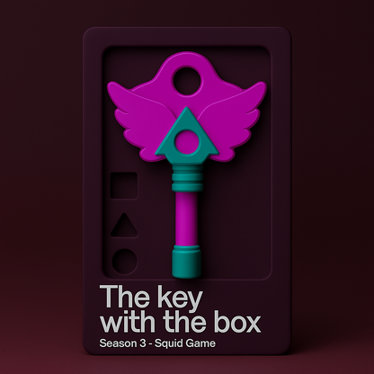 Knife & Key Necklace Hide and Seek Edition
